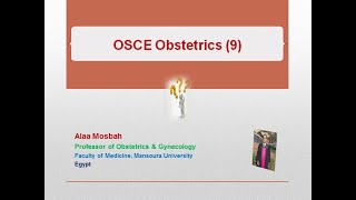 OSCE  Obstetrics 9 [upl. by Constance]