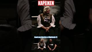 KAPEIKEN  Brand new interview at Nightshade TV kapeiken rock barden larp fantasy rpg folk [upl. by Ecaroh]