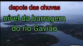 Depois das chuvas nível da barragem do Rio Gavião [upl. by Cathie]