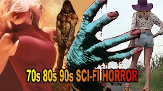 SciFi HORROR Films 1970s  90s PLUS New Comic Book Art Docs [upl. by Bello]