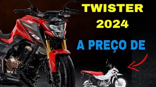 CB Twister 2024 a Preço de Pop 110 [upl. by Oster265]