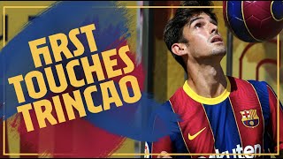 ⚽ 🤩 TRINCÃO shows off his skills in a Barça jersey [upl. by Samohtnhoj]