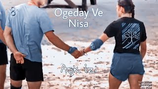 Ogeday amp Nisa  Aşk İzi Klip [upl. by Enihpad]