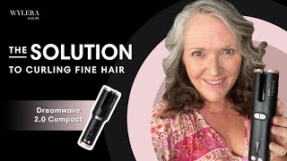 The SOLUTION to curling fine hair  Wylera Hair Dreamwave 20 Compact [upl. by Goodrich577]