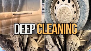 How to wash dirty Car Insane Car Detailing Transformation [upl. by Ainatnas691]