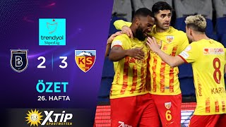 MERKUR BETS  R Başakşehir 23 Kayserispor  HighlightsÖzet  Trendyol Süper Lig  202324 [upl. by Gilbertson]