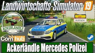 LS19 Ackerländle Modvorstellung  Mercedes Polizei  LS19 Ruffach Mods [upl. by Mirisola]