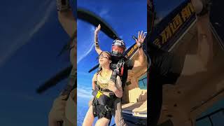 skydiving jump first skydive travel sorts youtube youtubeshorts foryou viralshorts ​⁠follow [upl. by Laveen]