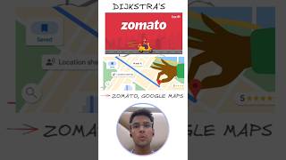 DIJKSTRAS ALGORITHM  Shortest path  DSA  ZomatoGoogle maps coding dsa [upl. by Abroms]