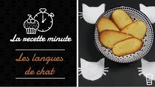 🍰 BISCUITS LANGUE DE CHAT 🍰 [upl. by Letniuq]