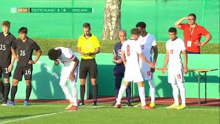 Carney Chukwuemeka vs Germany U19 Friendly 06092021 [upl. by Mahala]