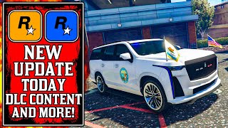 Rockstar Releasing NEW DLC Content The New GTA Online UPDATE Today GTA5 New Update [upl. by Saberhagen]