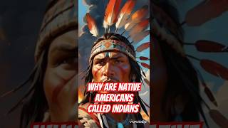 Why are Native Americans called Indians shorts history nativeamerican [upl. by Fortna]