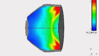 Explosively Formed Penetrator Detonation Simulation [upl. by Nisa]