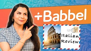 Babbel Italian Review Is It Worth It [upl. by Odnolor234]