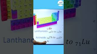 Lanthanoids amp Actinoids Starts From  Shorts infinitylearnneet [upl. by Anita]