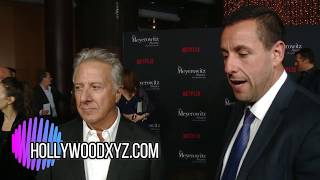 Netflix The Meyerowitz Stories premiere Dustin Hoffman Adam Sandler Grace Van Patten [upl. by Kreit]