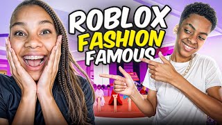 Fashion Famous In Roblox [upl. by Hbaruas]