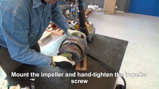 How to Replace the Impeller on Flygt N 3085 amp N 3102 Pumps with Nimpeller [upl. by Ilajna874]