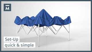 How to Set Up a Canopy Tent  Instructions  Mastertent® [upl. by Gilberto]