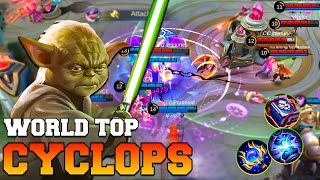 Cyclops Crazy Lifesteal with Brutal Damage  Build Top 1 Global Cyclops  MLBB [upl. by Fonville]