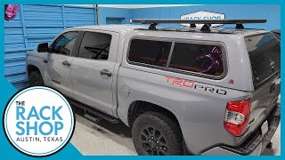 20142021 Toyota Tundra Short Bed Yakima LockNLoad SkyLine Roof Rack  The Rack Shop  Austin TX [upl. by Gardia]