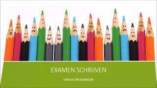 Examen Nederlands  Schrijven [upl. by Ardussi]