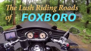 The Lush Motorcycle Roads of Foxboro Massachusetts [upl. by Cutcliffe]