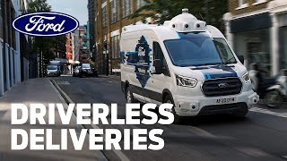 Ford and Hermes Explore the Future of Driverless Deliveries [upl. by Ydnew]