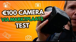 Camera via marktplaats onder de 100 euro testen [upl. by Allicsirp764]