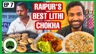 Best Lithi Chokha in Raipur amp Nukkad Cafe ki Chai amp Vibe  Veggie Paaji [upl. by Billat]