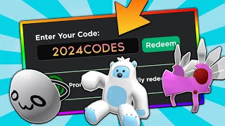 8 NEW CODES ALL 2024 Roblox Promo Codes For ROBLOX FREE Items and FREE Hats UPDATED [upl. by Hofmann368]