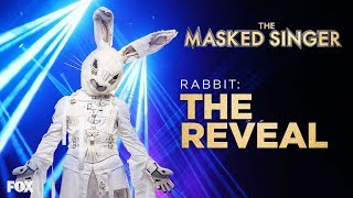 The Rabbit Is Revealed  Season 1 Ep 8  THE MASKED SINGER [upl. by Tisdale93]