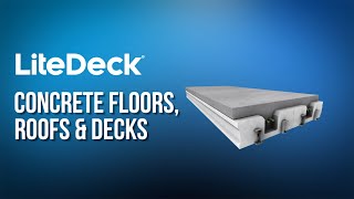 LiteDeck  Concrete Floors Roofs amp Decks [upl. by Garfinkel148]