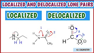 localized and delocalized lone pairs ll chemistry ll [upl. by Aidin]