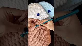 How to crochet a hat 모자 뜨는 방법 帽子のかぎ針編み Tığ işi şapka nasıl yapılır crochet 뜨개질 [upl. by Junette]