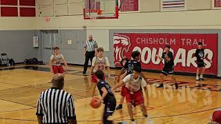 Cedar Valley vs Chisholm MS 8th Grade Basketball Game Team A  CeVMS Scoring Points 1107202419 [upl. by Anali]