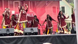 Folk dance from India at Kimball Arts Fest [upl. by Nennahs13]