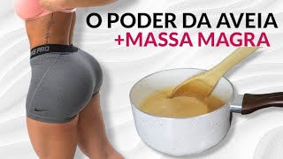 O PODER do mingau de AVEIA para HIPERTROFIA MUSCULAR Receita FÁCIL E RÁPIDA [upl. by Prochoras]