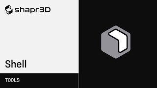 Shapr3D Manual  Shell  Tools [upl. by Bernardina]