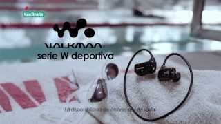 Sony Walkman NWZW273 Reproductor MP3 acuático en auriculares Video promocional [upl. by Parks]