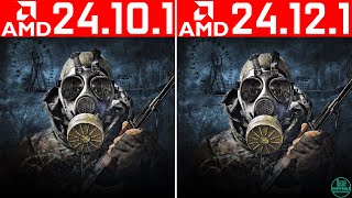 AMD Driver Update 24121 vs 24101 Driver Comparison RX 6600 [upl. by Gustafson]