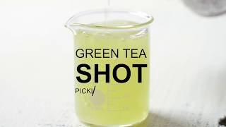 How To Make Green Tea Shots [upl. by Aimek]