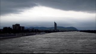 Hochwasser 2013 in Wien  Neue Donau Donauinsel Donau [upl. by Bundy]