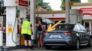 Woman Intentionally Makes Gas Errors Every Week Owner Call the Cop [upl. by Sheri996]