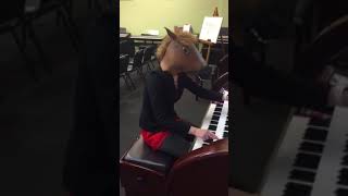 Horsing Around on Lowrey Organ [upl. by Noak]