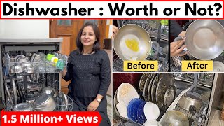 Dishwasher for Indian Kitchen  Worth Buying or Not  Dishwasher Reviews India  Urban Rasoi [upl. by Palocz]