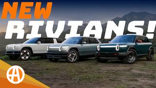 Meet the Rivian R2 R3 and R3X electric crossovers [upl. by Ikcin]