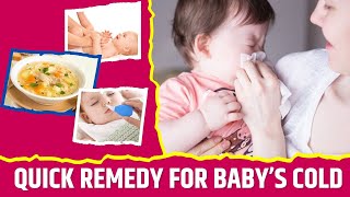 What Is the Fastest Home Remedy for Baby Cold and Cough [upl. by Oicaro]