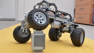 Lego 4x4 Indoor Trial [upl. by Htrowslle]